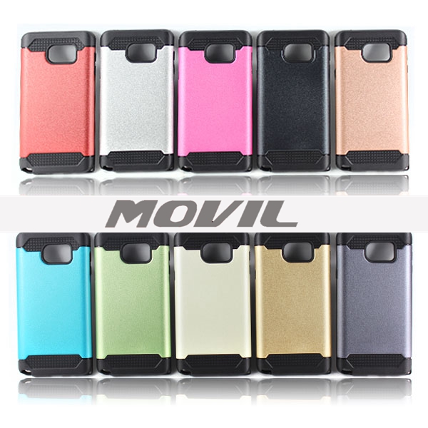 NP-2438 2 en 1 tpu    pc funda  para Samsung Note 5-14